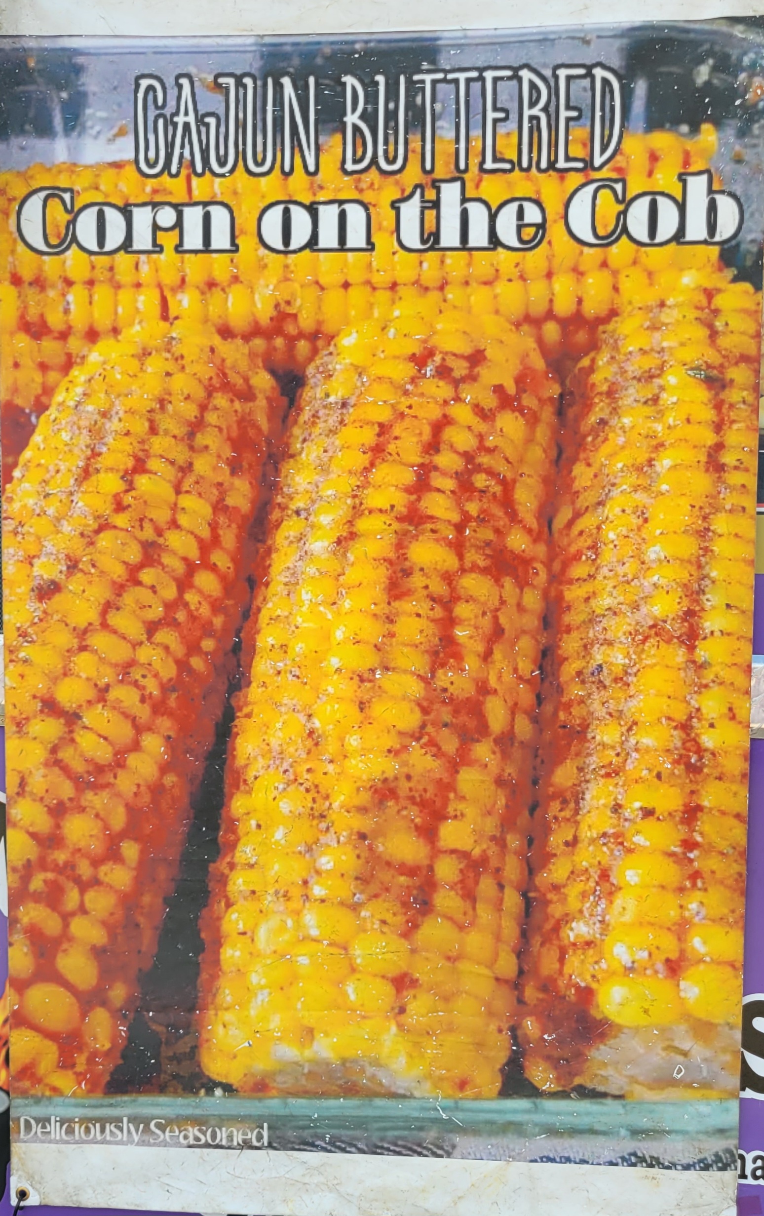 Cajun Buttered Sweet Corn on the Cob